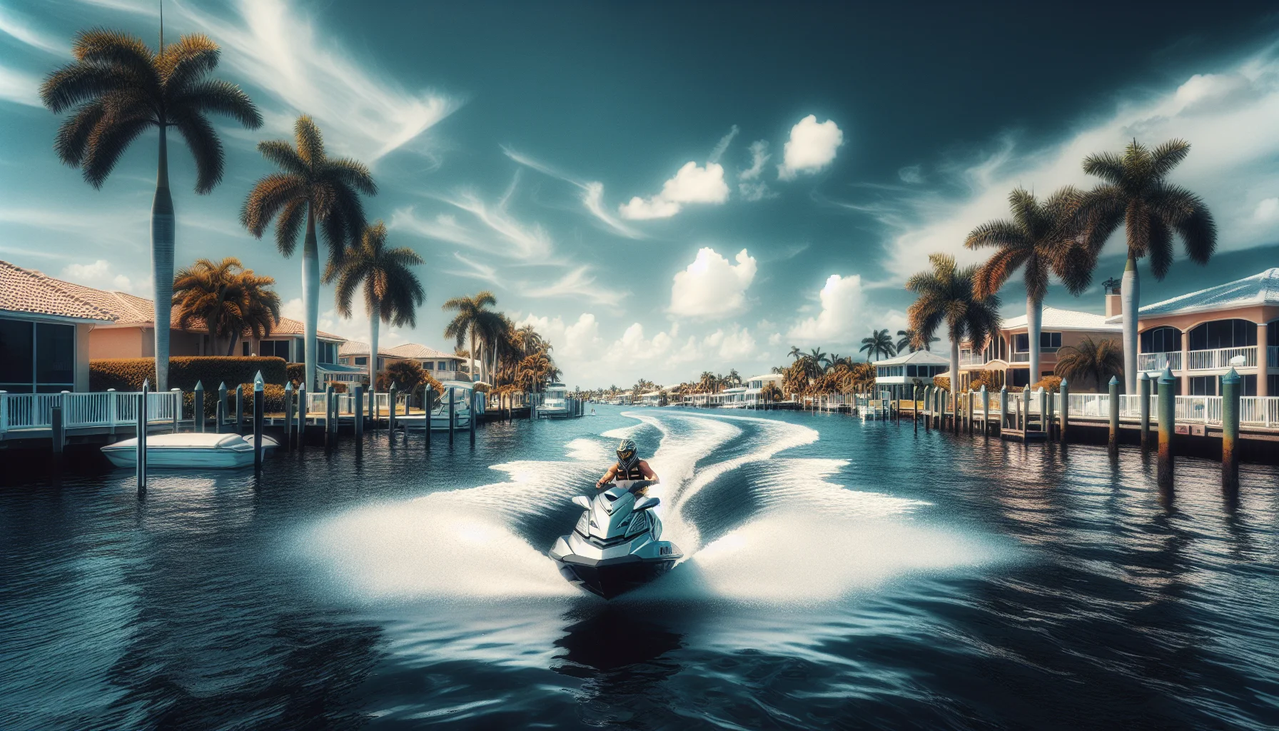 Navigating Cape Coral's 400-Mile Canal System by Jet Ski
