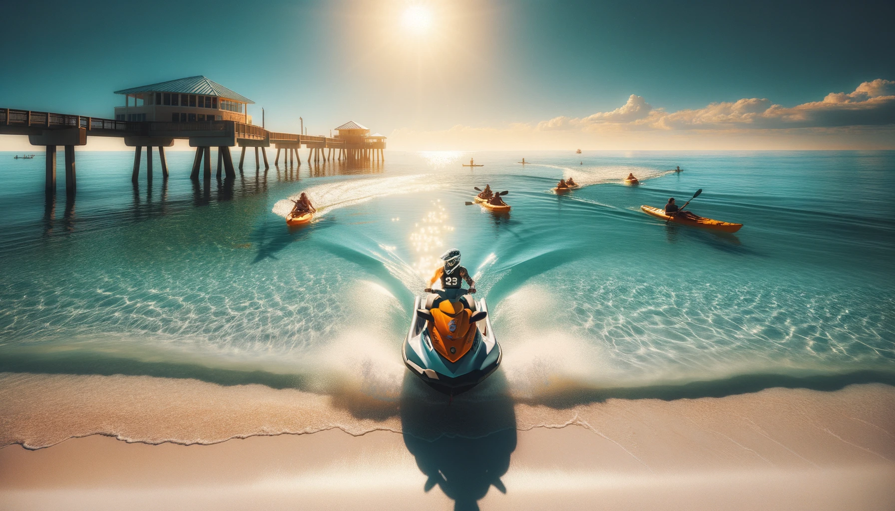 Jet Ski vs Kayak Right-of-Way: Sharing Clearwater Waters Safely