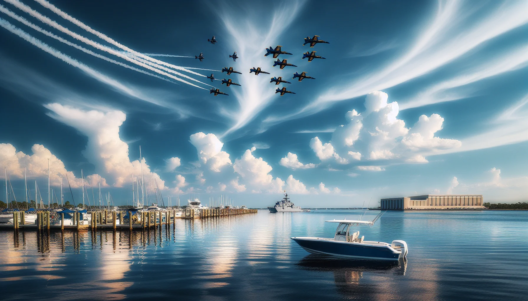 Boating Near Pensacola Naval Air Station: Restricted Zones & Military Airspace